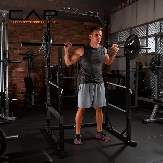 CAP Barbell Multi Use Power Rack, Color Series