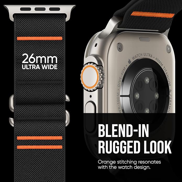 Suitisbest 2 Pack Sport Band Compatible with Apple Watch Ultra Band 49mm 46mm 45mm 44mm 42mm 41mm 40mm 38mm, Stretchy Sport Loop Strap for iWatch Series 11 10 9 8 7 6 5 4 3 2 1, SE 3 2 1, Ultra 3 2 1
