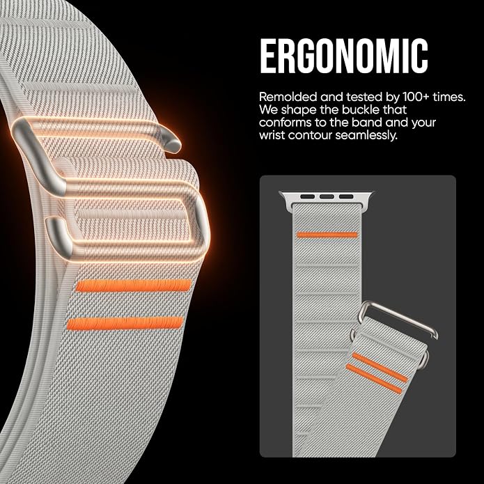 Suitisbest 2 Pack Sport Band Compatible with Apple Watch Ultra Band 49mm 46mm 45mm 44mm 42mm 41mm 40mm 38mm, Stretchy Sport Loop Strap for iWatch Series 11 10 9 8 7 6 5 4 3 2 1, SE 3 2 1, Ultra 3 2 1