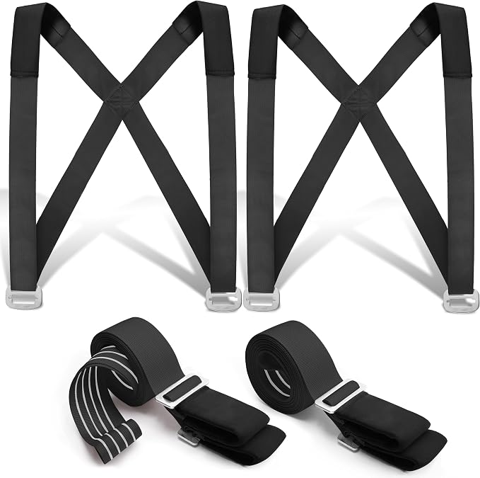Anti-Slip Lifting Straps, 2-Person Shoulder Lifting System for Moving Furniture, Appliances, Mattresses, Heavy Objects up to 800lbs