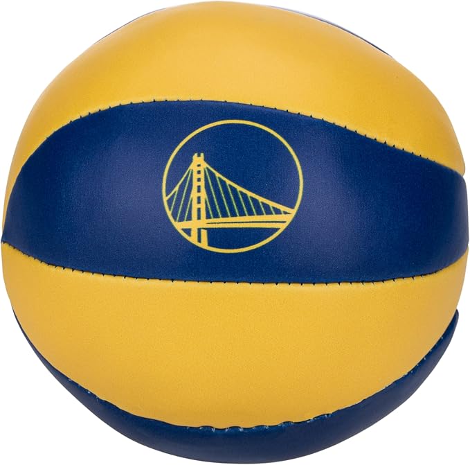 Franklin Sports NBA Toy Basketballs - 2 Pack of Kids Soft Mini Basketballs for Over The Door + Indoor Hoops - NBA Fan Shop