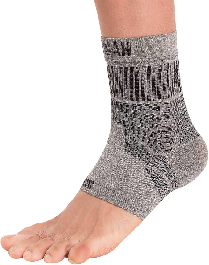 Zensah Ankle Support - Compression Ankle Brace - Running, Soccer, Sports - Ankle Sleeve Helps Sprains, Tendonitis, Pain