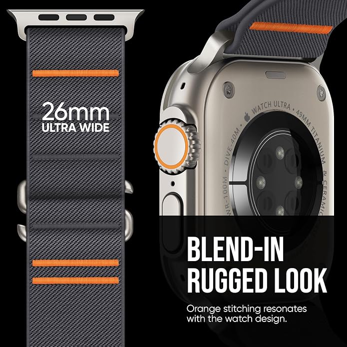 Suitisbest 2 Pack Sport Band Compatible with Apple Watch Ultra Band 49mm 46mm 45mm 44mm 42mm 41mm 40mm 38mm, Stretchy Sport Loop Strap for iWatch Series 11 10 9 8 7 6 5 4 3 2 1, SE 3 2 1, Ultra 3 2 1