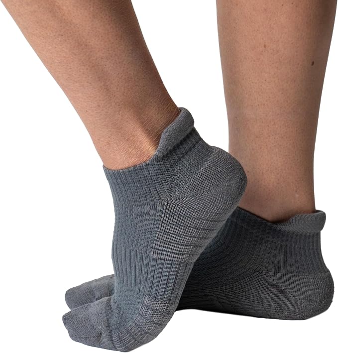 Viasox Ankle Compression Socks for Women & Men, 14 mmHg Support Improves Circulation, Extra Cushioned
