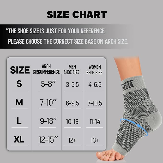Compression Socks for Women & Men Open Toe (2 Pairs) - Best Ankle Compression Sleeve for Swelling, Achilles Tendonitis, Heel Pain & Plantar Fasciitis Relief, Gray, Large