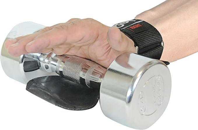 Cobra Grips Weight Lifting Gloves with Adjustable Neoprene Padded Wrist Wraps - Heavy Duty Alternative to Power Lifting Hooks for Deadlifts