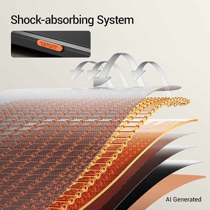 16% Incline Treadmill with Handle,Foldable Treadmills for Home | 3-in-1 Portable Treadmill, Triple-Screen Console,3.0HP Brushless,300 LBS Capacity,Home Office Gym,LED Display