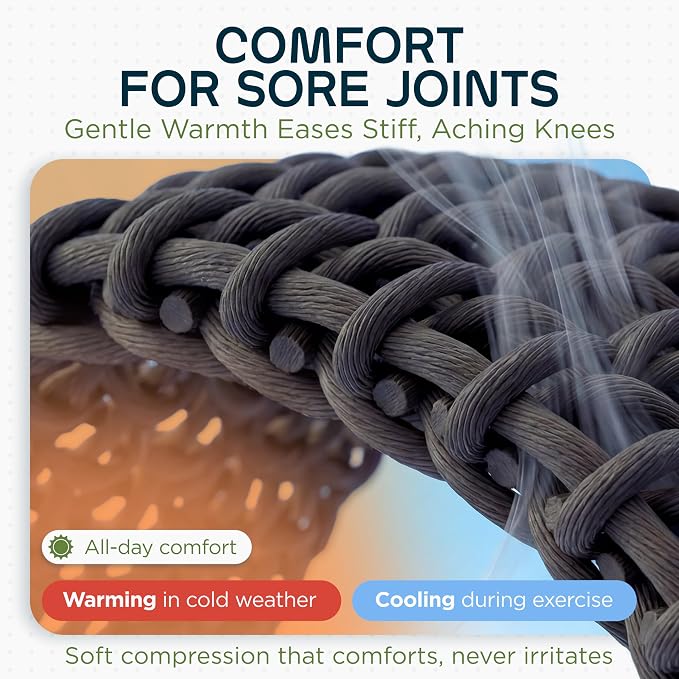 Rymora Knee Supports for Men and Women - Choice of Single or Pair