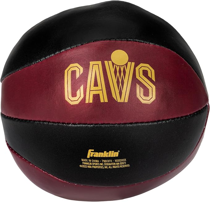 Franklin Sports NBA Toy Basketballs - 2 Pack of Kids Soft Mini Basketballs for Over The Door + Indoor Hoops - NBA Fan Shop