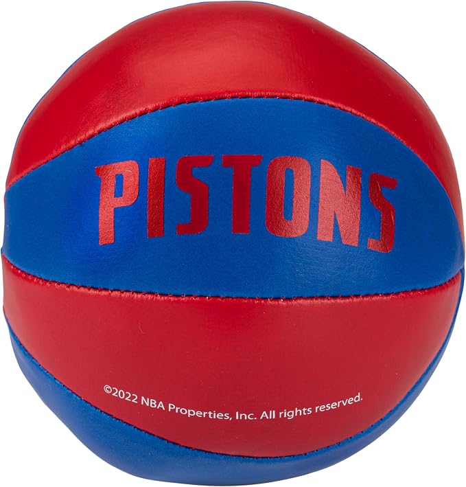 Franklin Sports NBA Toy Basketballs - 2 Pack of Kids Soft Mini Basketballs for Over The Door + Indoor Hoops - NBA Fan Shop