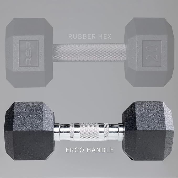 REP FITNESS Ergo 5 to 50 Dumbbell Set Only