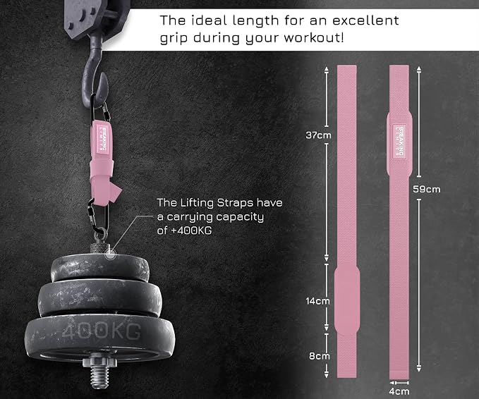 Breaking Limits Lifting Straps & Wrist Wraps for Weightlifting Men & Women | Wrist Straps for Weightlifting, Workout Gym Straps, Deadlift Straps, Cotton, Neoprene, Thumb Loops, Reinforced Stitching