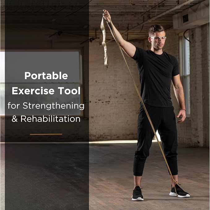 THERABAND CLX Resistance Band with Loops, 5-Foot Band