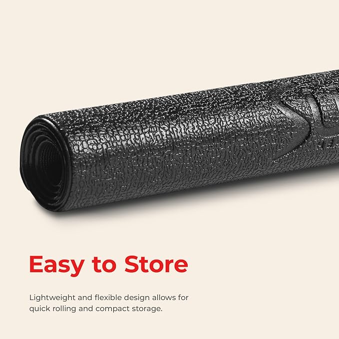 Sunny Health & Fitness Equipment Mats, Home Gym Floor Protection, 4 Sizes
