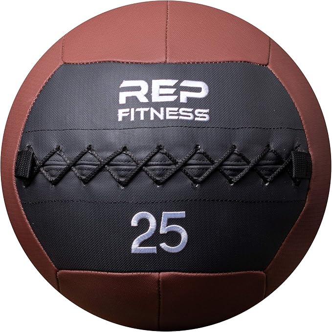 REP Weighted Slam Balls for Home Gym Fitness | 5-30 lb Soft Textured Medicine Ball Sizes | Heavy Sand-Filled Workout Weights for Strength, Core Training, Crossfit, Conditioning & Slam Ball Exercises