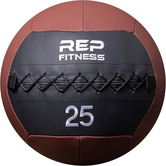 REP Weighted Slam Balls for Home Gym Fitness | 5-30 lb Soft Textured Medicine Ball Sizes | Heavy Sand-Filled Workout Weights for Strength, Core Training, Crossfit, Conditioning & Slam Ball Exercises