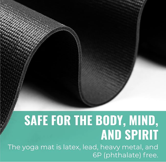 Value 3mm Bulk Yoga Mats, 12 or 16 Pack, 68x24in | Bulk Non Slip Exercise Mats for Workout, Stretching, Fitness - Wholesale Non Toxic Gym Mats for Home, Schools and Studios