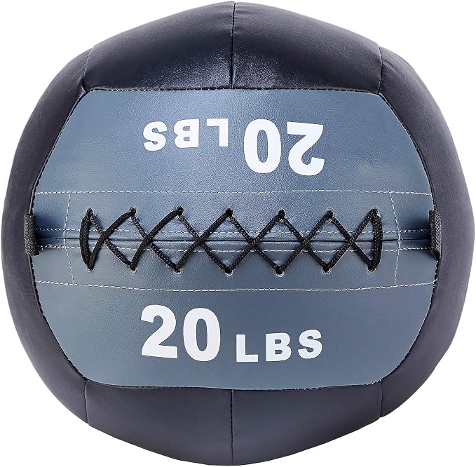 Fitvids Slam Medicine Wall Balls Workout Exercise Fitness Weighted Balls for Cross Training, Strength and Conditioning Exercises, Cardio and Core Workouts