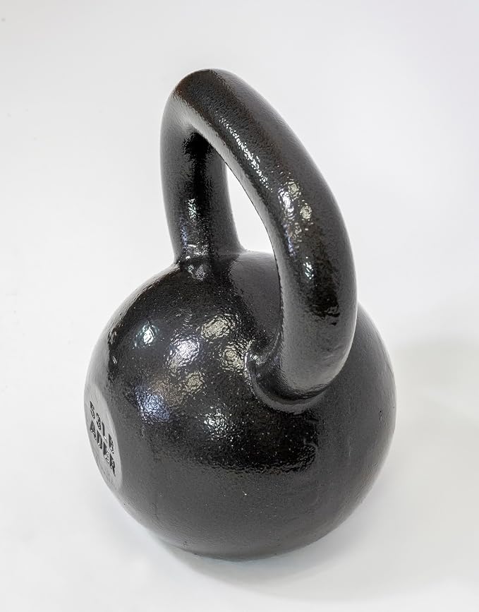 Ader Sporting Goods Premier Kettlebell Set with Kettlebell Rack and Dvd (5,10,15,20,25,30,35,40,45,50, 60Lb)