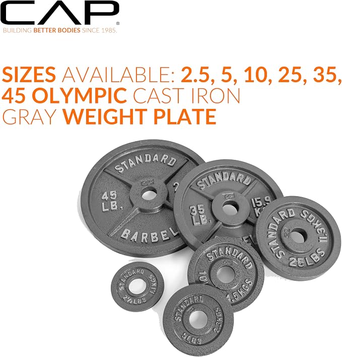 CAP Barbell 2-Inch Olympic Weight Plate | Multiple Options