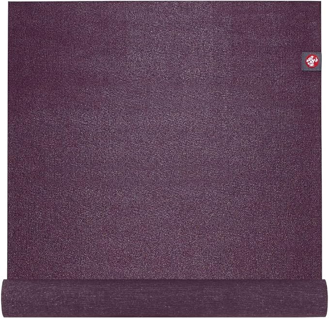 Manduka eKO SuperLite Yoga Mat - 1.5mm Natural Rubber | Foldable & Travel Friendly | Soft Textured Surface | Eco-friendly