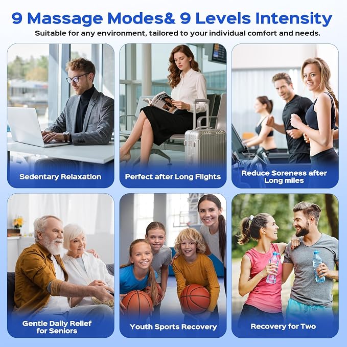 16-Head Massage Gun Set, 2600mAh Deep Tissue Percussion Massager | 9 Speeds & Styles, Quiet Electric Tool for Back, Shoulders, Legs, Foot, Body Muscle Pain Relief, Gunmetal
