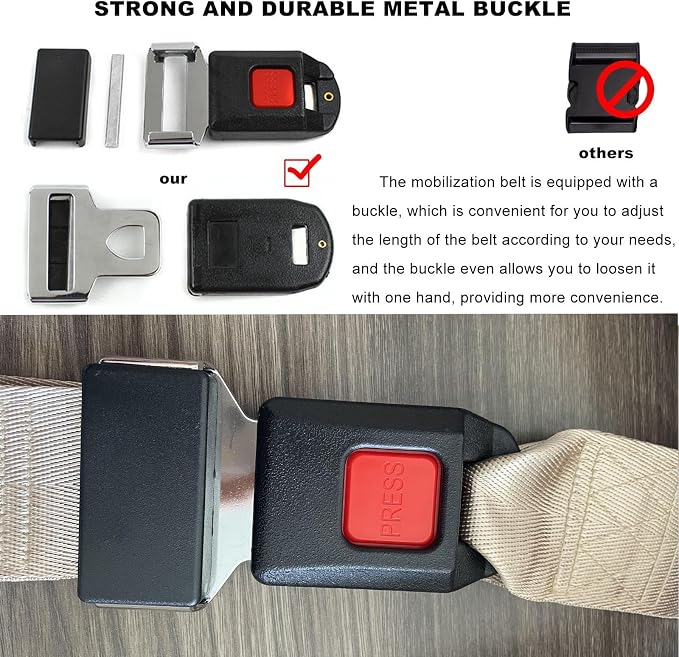 Mobilization Belt New – Premium Adjustable Thick Cushioning Pad for Physical Therapy, Rehabilitation & Stretching – High-Performance Traction Equipment for Therapists and Home Use