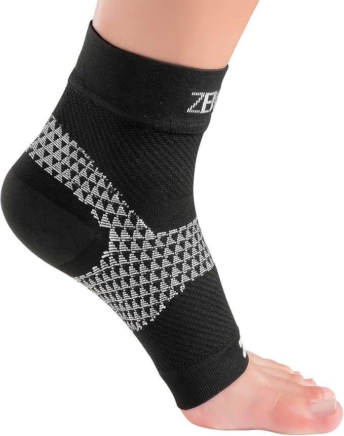 Zensah Plantar Fasciitis Sleeve - Relieve Heel Pain, Arch Support, Reduce Swelling - Compression Foot Sleeve, PF Sock