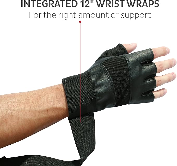 Nordic Lifting Workout Gloves, Weight Lifting Gym Gloves w/Wrist Support
