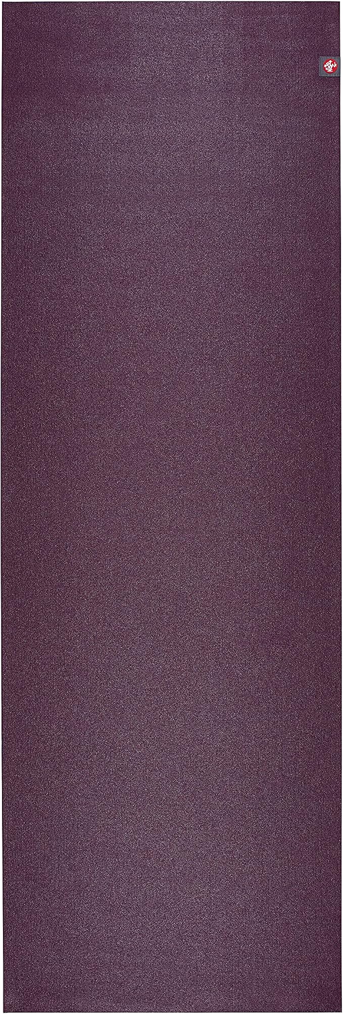 Manduka eKO SuperLite Yoga Mat - 1.5mm Natural Rubber | Foldable & Travel Friendly | Soft Textured Surface | Eco-friendly
