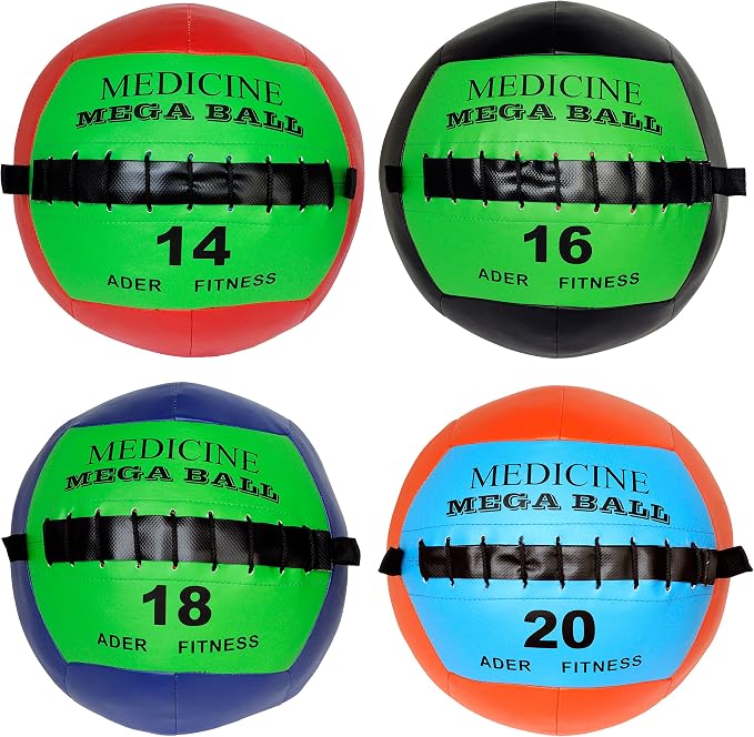 Ader Soft Mega Medicine Ball- 2,3,4,5,6, 8,10,12,14,16,18,20,22,25,28,30 Lbs