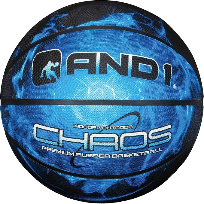 AND1 Mini Basketball Pack Set for Kids (Deflated w/Pump Included): - 7-Inch Premium Youth Size Basketballs, Easy to Grip