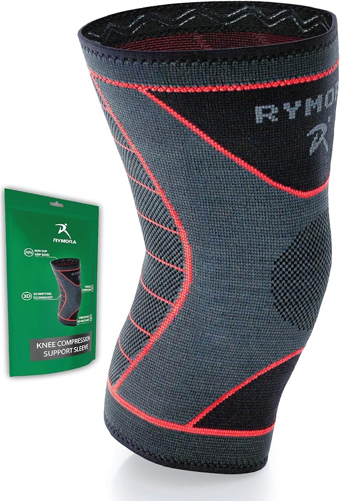 Rymora Knee Supports for Men and Women - Choice of Single or Pair