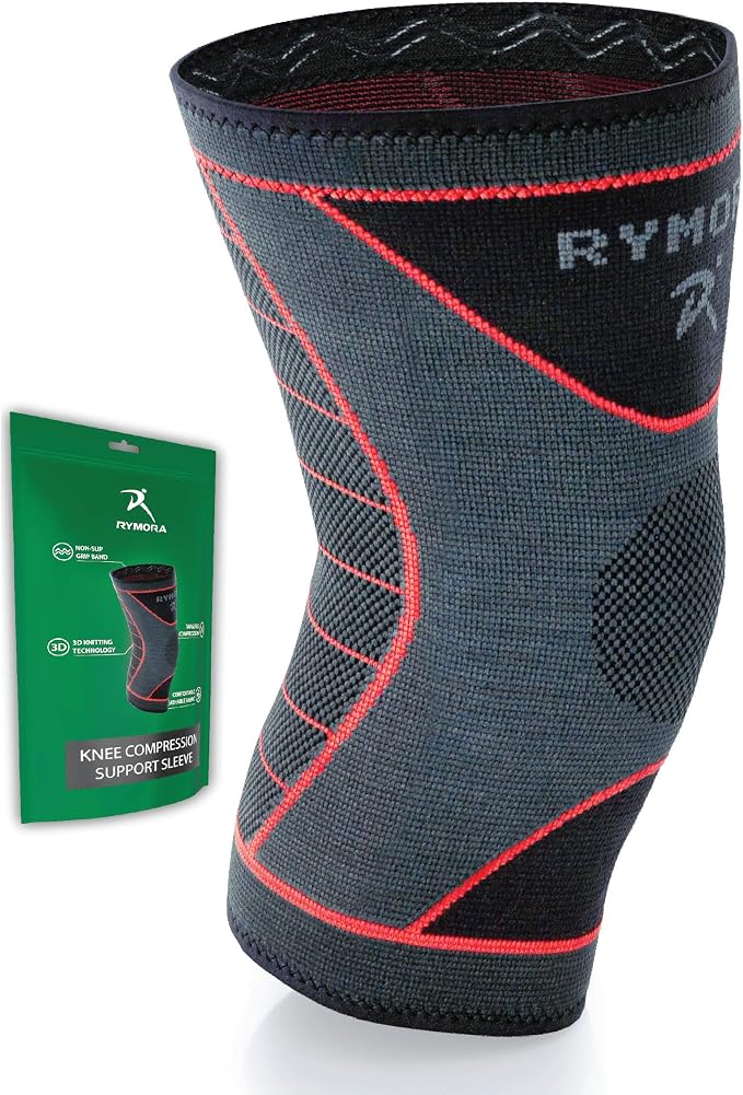 Rymora Knee Supports for Men and Women - Choice of Single or Pair