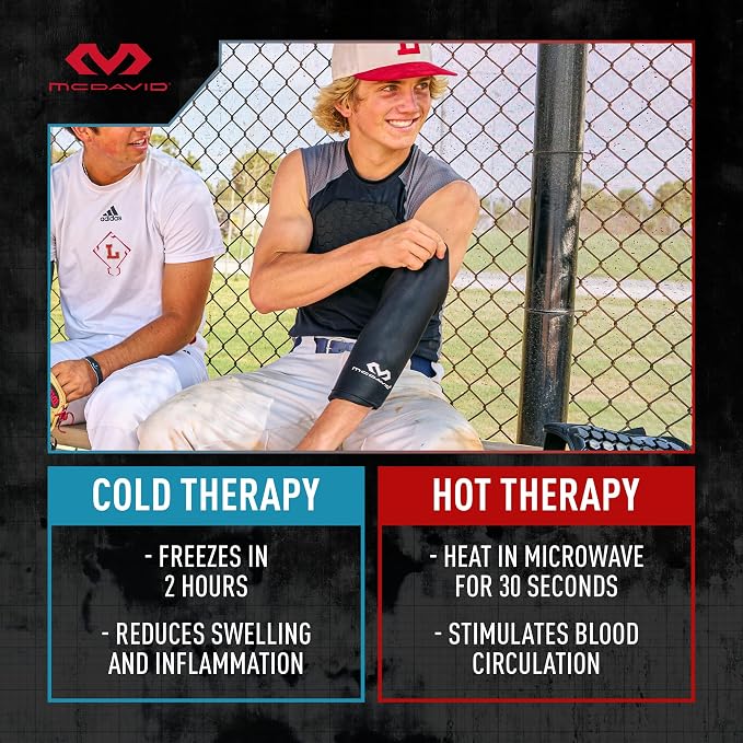 McDavid unisex-adult Mcdavid Flex Ice Therapy Arm/Elbow Compression Sleeve