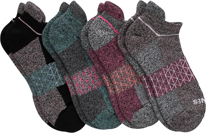 Hanes Women's Socks, 4-pack, Absolute Active Cushioned Moisture-wicking Best Women's Socks, Crew, Ankle and No Show