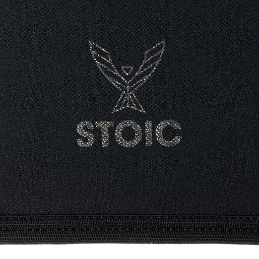 Stoic 7mm Neoprene Knee Sleeves for Men & Women - Black Label, Small