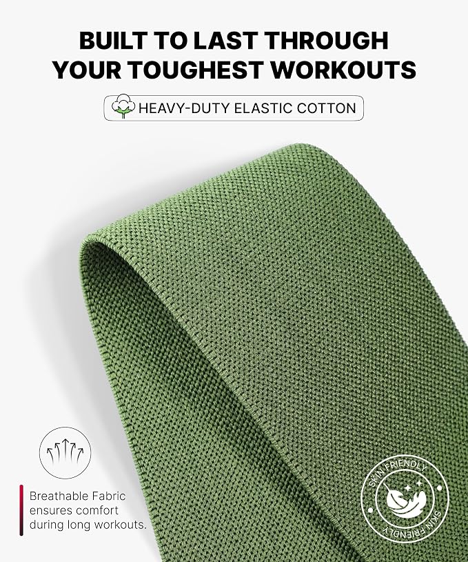 DMoose Fitness Knee Sleeves for Weightlifting (Pair) 78" Knee Wraps for Squats, Powerlifting & Joint Stability