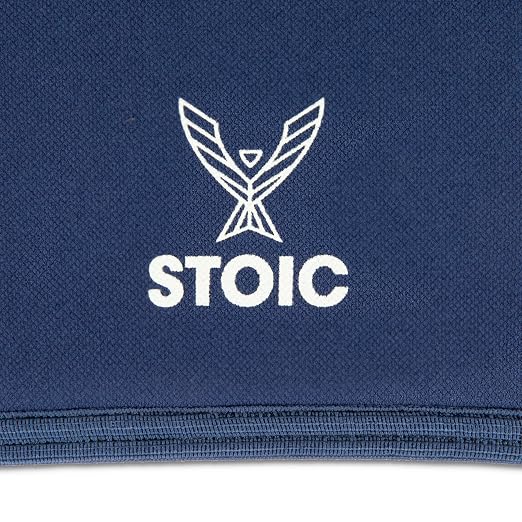 Stoic 7mm Neoprene Knee Sleeves for Men & Women - Navy, X-Small