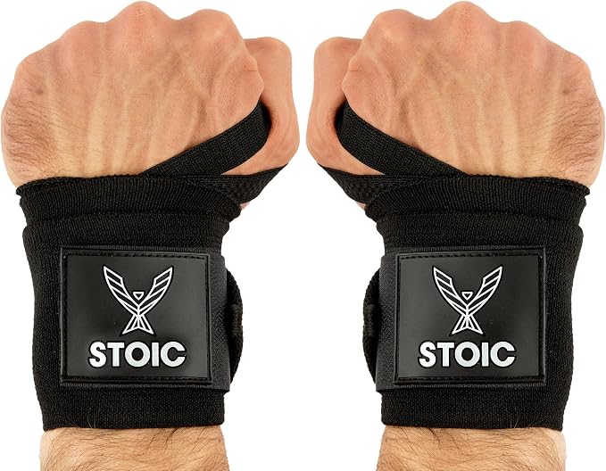 Stoic Wrist Wraps for Weightlifting & Gym Training