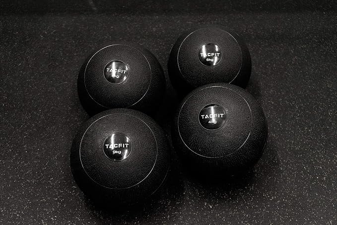 Exercise Slam Ball - Smooth Texture, No-Bounce Medicine Ball for Crossfit and Strength Training