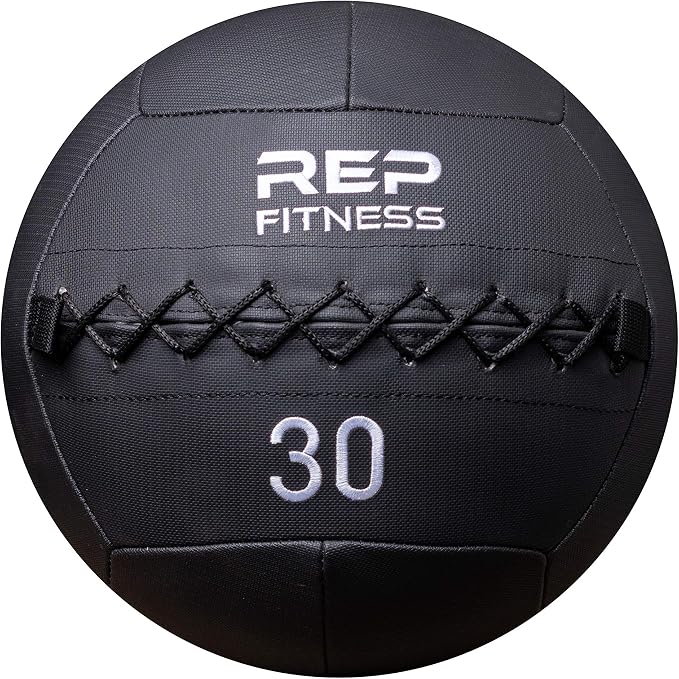 REP Weighted Slam Balls for Home Gym Fitness | 5-30 lb Soft Textured Medicine Ball Sizes | Heavy Sand-Filled Workout Weights for Strength, Core Training, Crossfit, Conditioning & Slam Ball Exercises