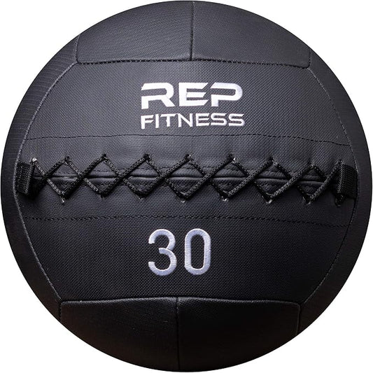 REP Weighted Slam Balls for Home Gym Fitness | 5-30 lb Soft Textured Medicine Ball Sizes | Heavy Sand-Filled Workout Weights for Strength, Core Training, Crossfit, Conditioning & Slam Ball Exercises