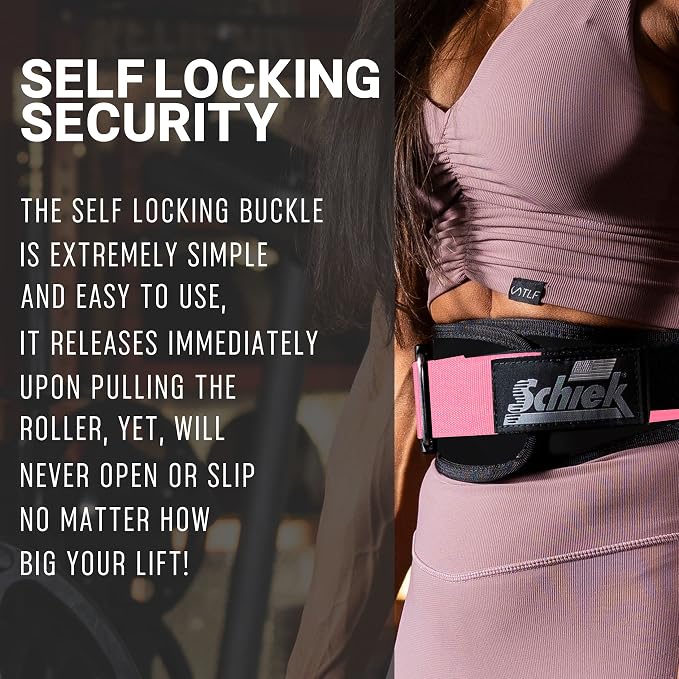 Schiek Sports Model 3004 Power Lifting Belt - Black