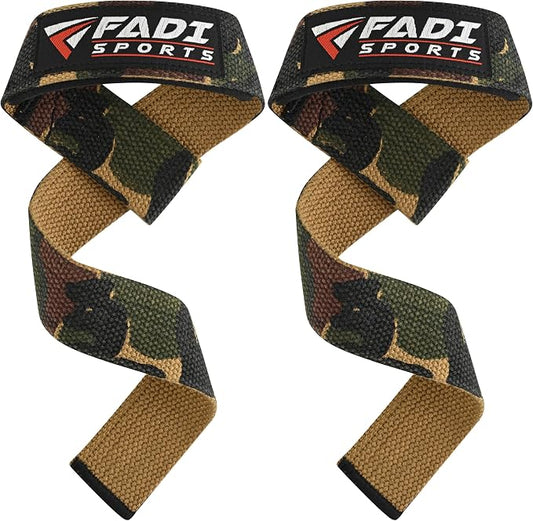 Lifting Wrist Straps for Weightlifting, Bodybuilding, Powerlifting & Deadlifts – 24 Inch Cotton Straps with Padded Neoprene for Strength Training & Grip Support