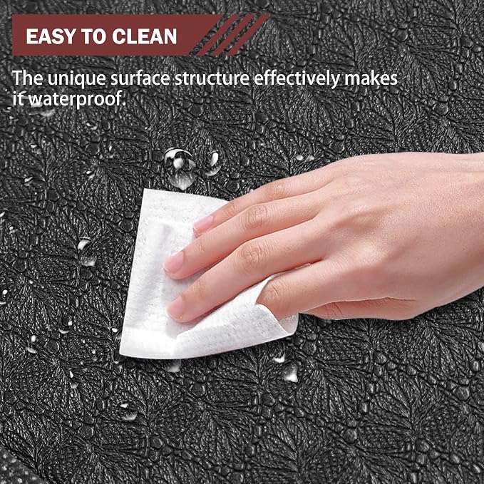 Stepwaver Extra Large Exercise Mat, 6'x4'/ 7'x5'/ 8'x5' / 9'x5'/ 10'x5' (6mm) Thick Workout Mat for Home Gym & Garage Flooring, Shoe-Friendly, Non-Slip, Ultra Durable, Thick Large Workout Mats for Home Workouts