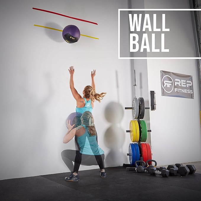 REP Weighted Slam Balls for Home Gym Fitness | 5-30 lb Soft Textured Medicine Ball Sizes | Heavy Sand-Filled Workout Weights for Strength, Core Training, Crossfit, Conditioning & Slam Ball Exercises