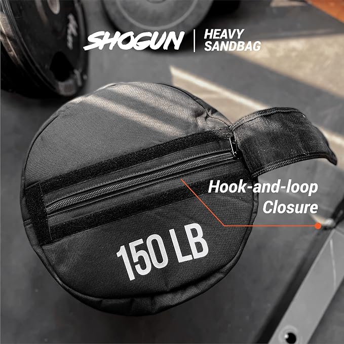 Shogun Sandbags for Working Out – Heavy Duty Workout Sandbag for Weight Training, Cross Training, Strongman, Fitness & Military Use – Adjustable Exercise Sand Bags for Full Body Training