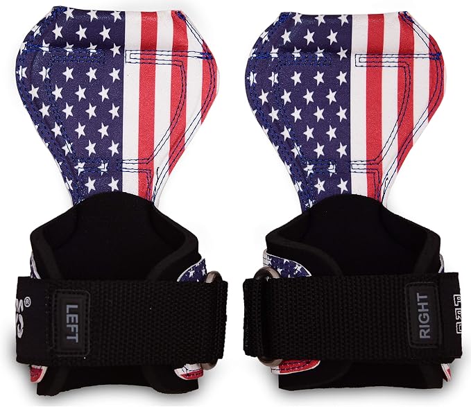 Cobra Grips Weight Lifting Gloves with Adjustable Neoprene Padded Wrist Wraps - Heavy Duty Alternative to Power Lifting Hooks for Deadlifts