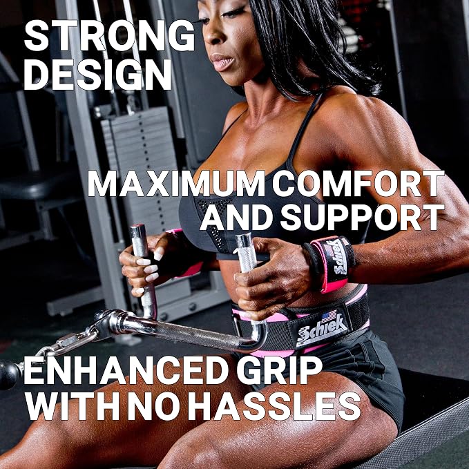 Schiek Sports Model 1000-DLS Deluxe Dowel Lifting Straps